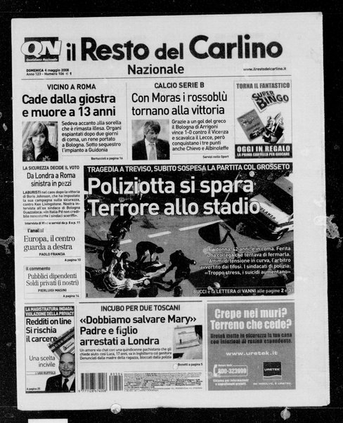 Il Resto del Carlino : giornale dell'Emilia